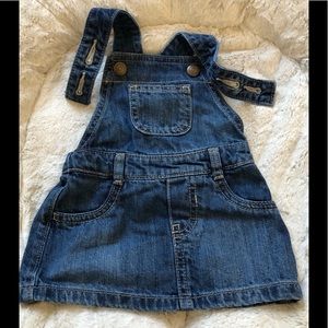Old Navy Denim Dress 3-6mos